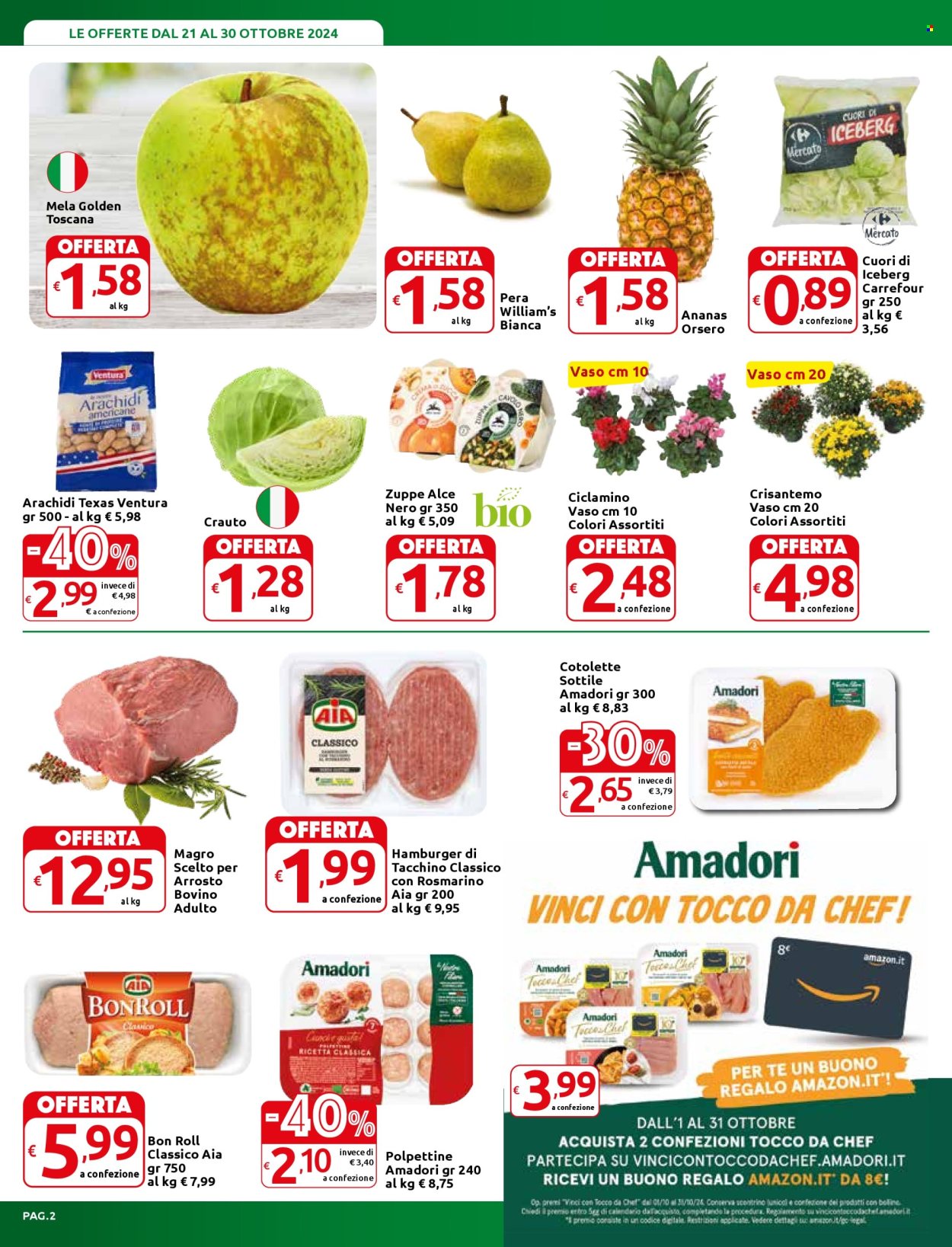 Volantino Carrefour - 21/10/2024 - 30/10/2024. Pagina 2
