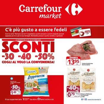 Volantino Carrefour - 21/10/2024 - 30/10/2024.