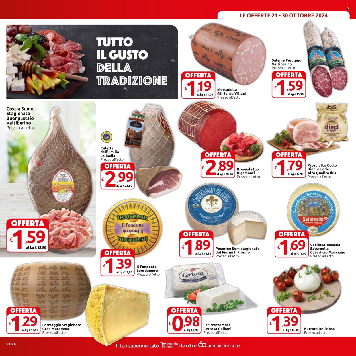 Volantino Carrefour - 21/10/2024 - 30/10/2024. Pagina 6