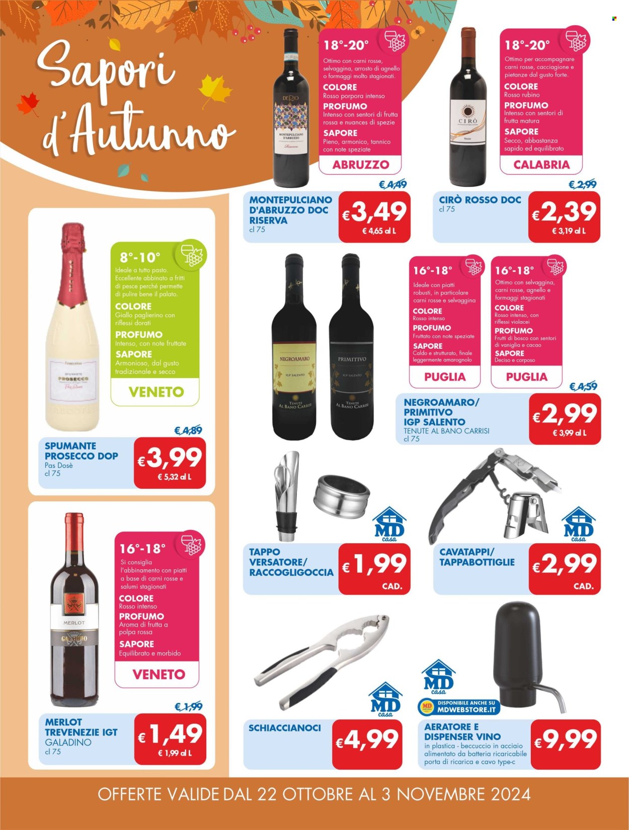 Volantino MD Discount - 22/10/2024 - 3/11/2024. Pagina 7
