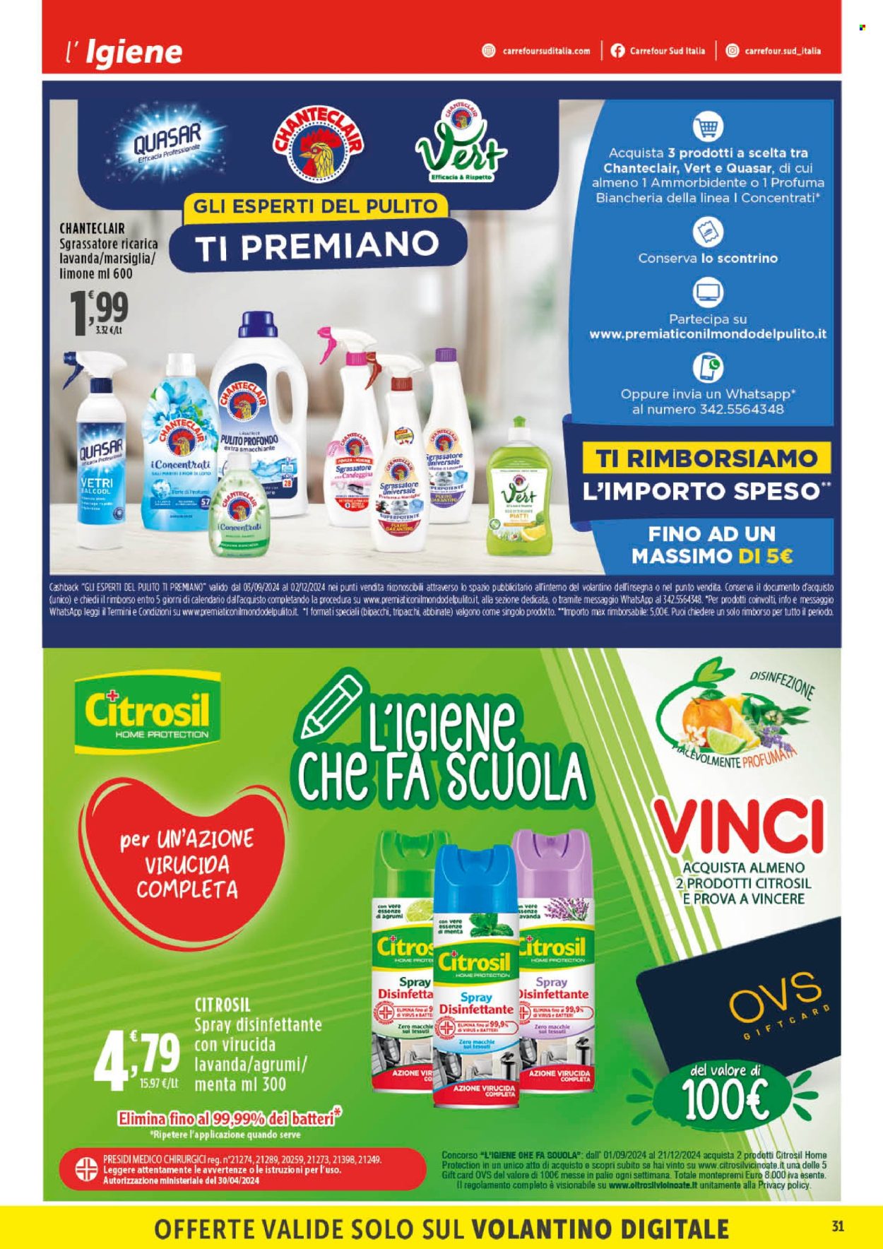 Leták Carrefour - 24.10.2024 - 2.11.2024. Strana 31