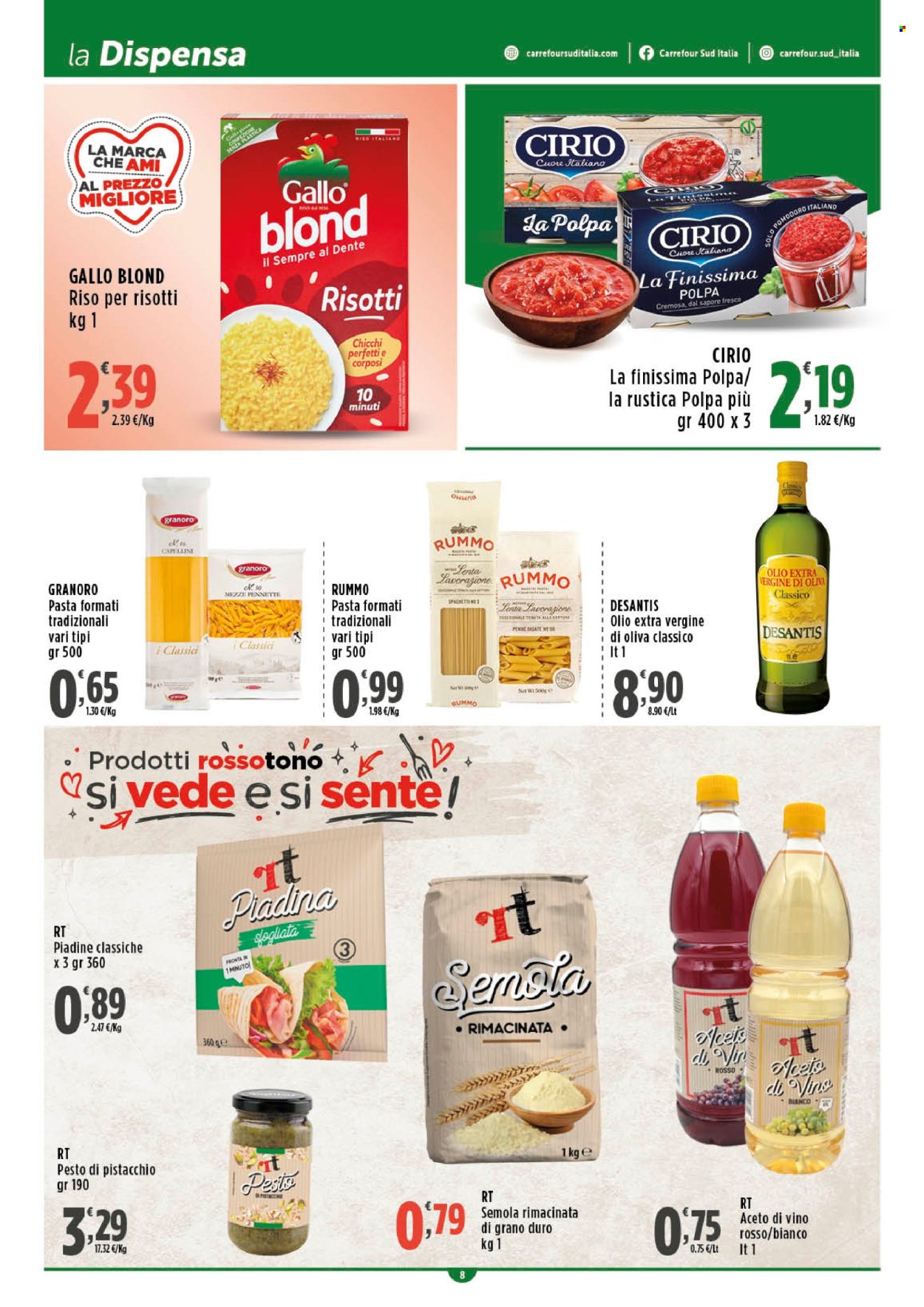 Volantino Carrefour - 24/10/2024 - 6/11/2024. Pagina 8