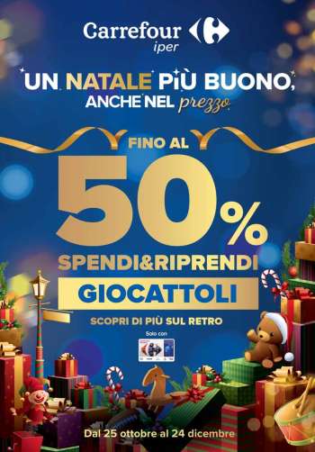 Volantino Carrefour - 25/10/2024 - 24/12/2024.