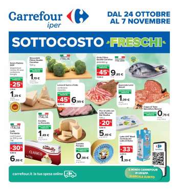 Volantino Carrefour - 24/10/2024 - 7/11/2024.