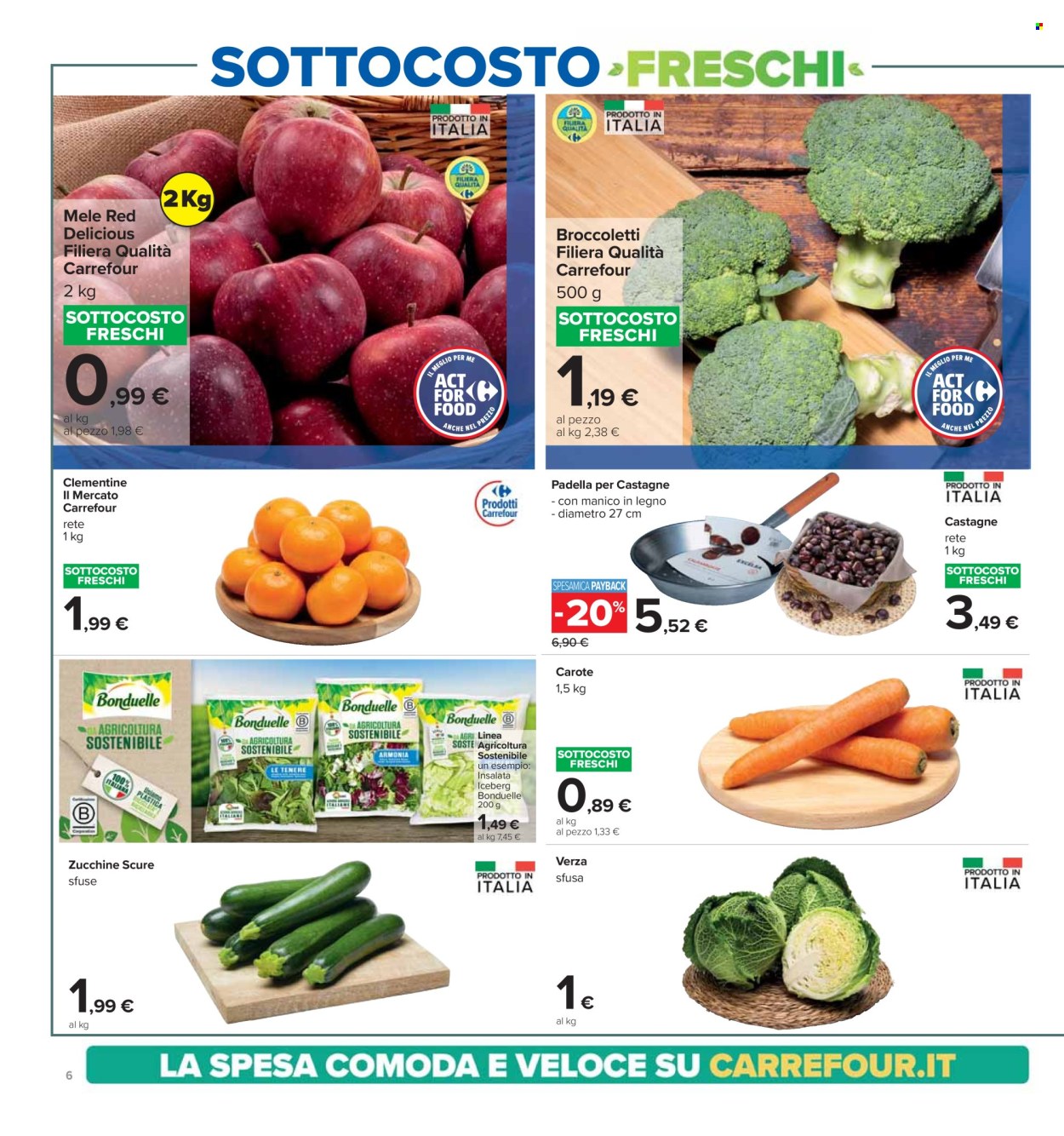 Volantino Carrefour - 24/10/2024 - 7/11/2024. Pagina 6