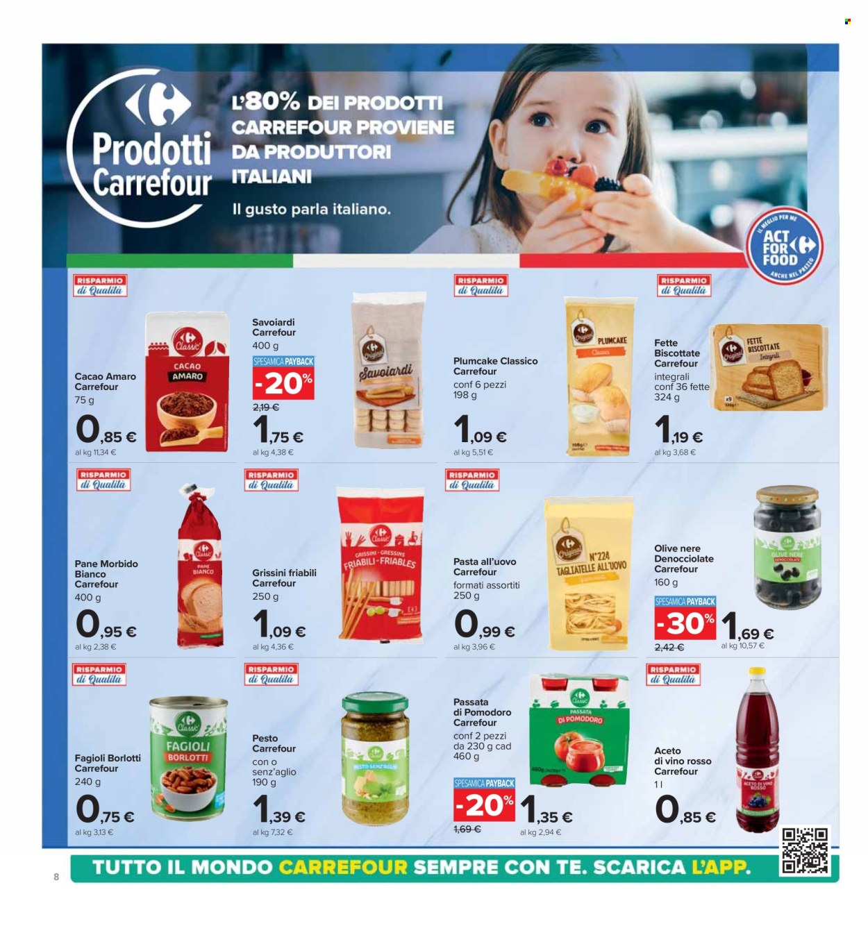 Volantino Carrefour - 24/10/2024 - 7/11/2024. Pagina 8