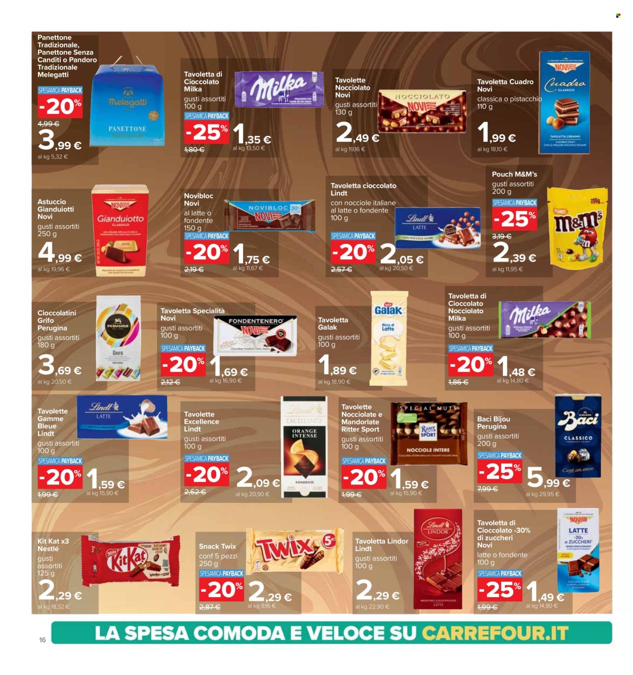 Volantino Carrefour - 24/10/2024 - 7/11/2024. Pagina 16
