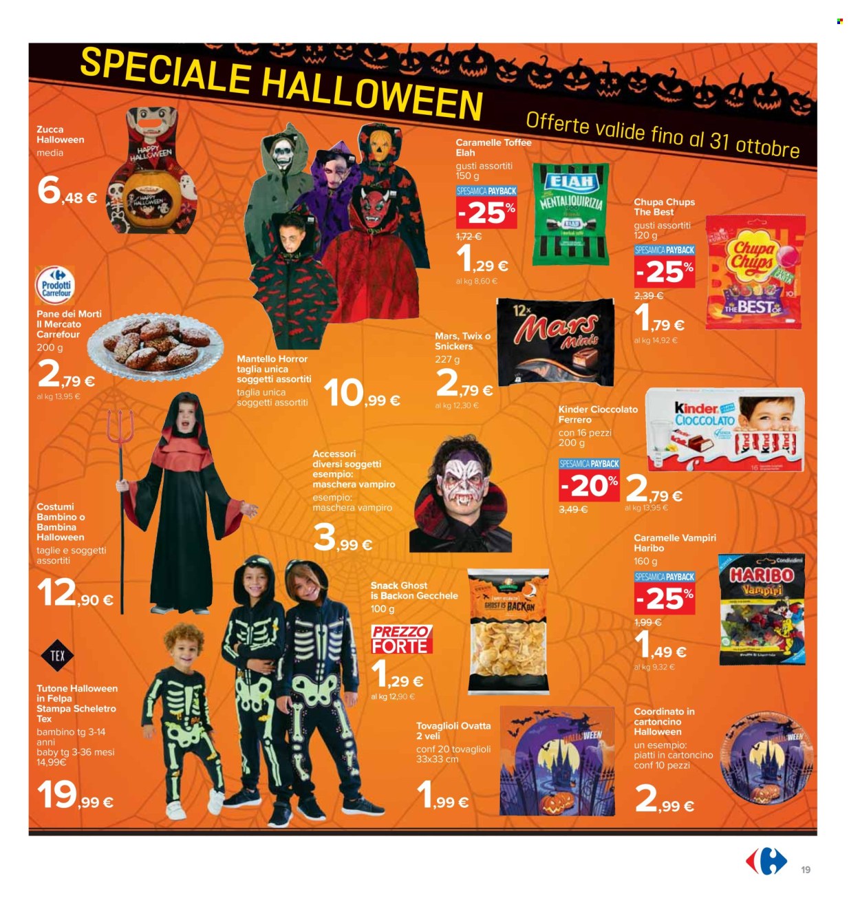 Volantino Carrefour - 24/10/2024 - 7/11/2024. Pagina 19