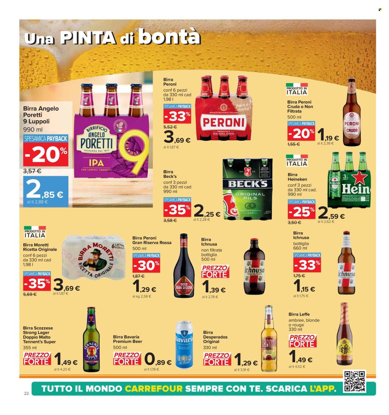 Volantino Carrefour - 24/10/2024 - 7/11/2024. Pagina 22