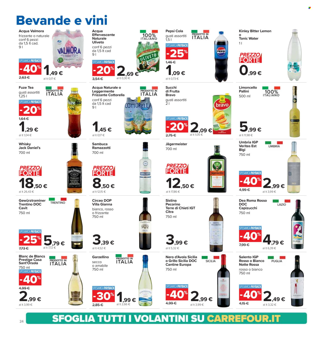 Volantino Carrefour - 24/10/2024 - 7/11/2024. Pagina 24