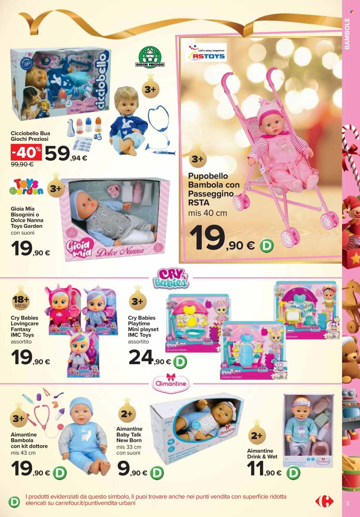 Volantino Carrefour - 25/10/2024 - 24/12/2024. Pagina 3