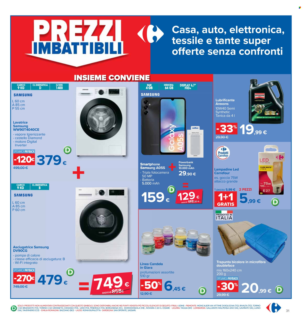 Volantino Carrefour - 24/10/2024 - 7/11/2024. Pagina 31
