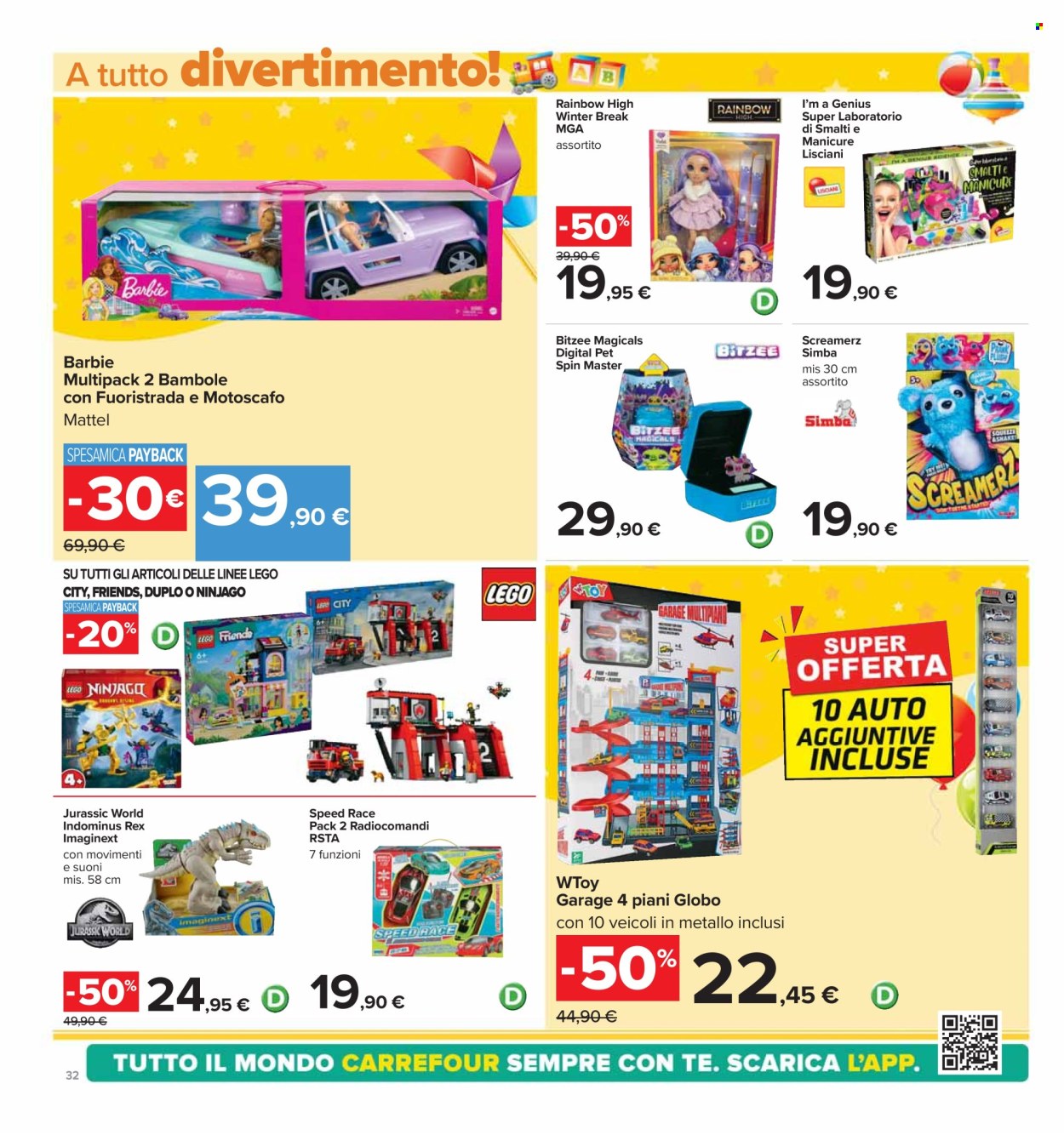 Volantino Carrefour - 24/10/2024 - 7/11/2024. Pagina 32