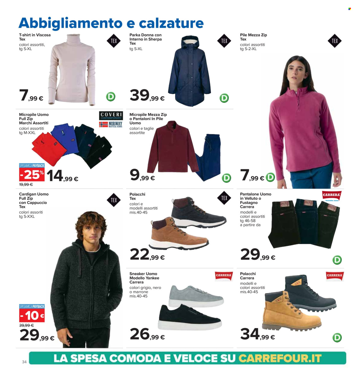 Volantino Carrefour - 24/10/2024 - 7/11/2024. Pagina 34