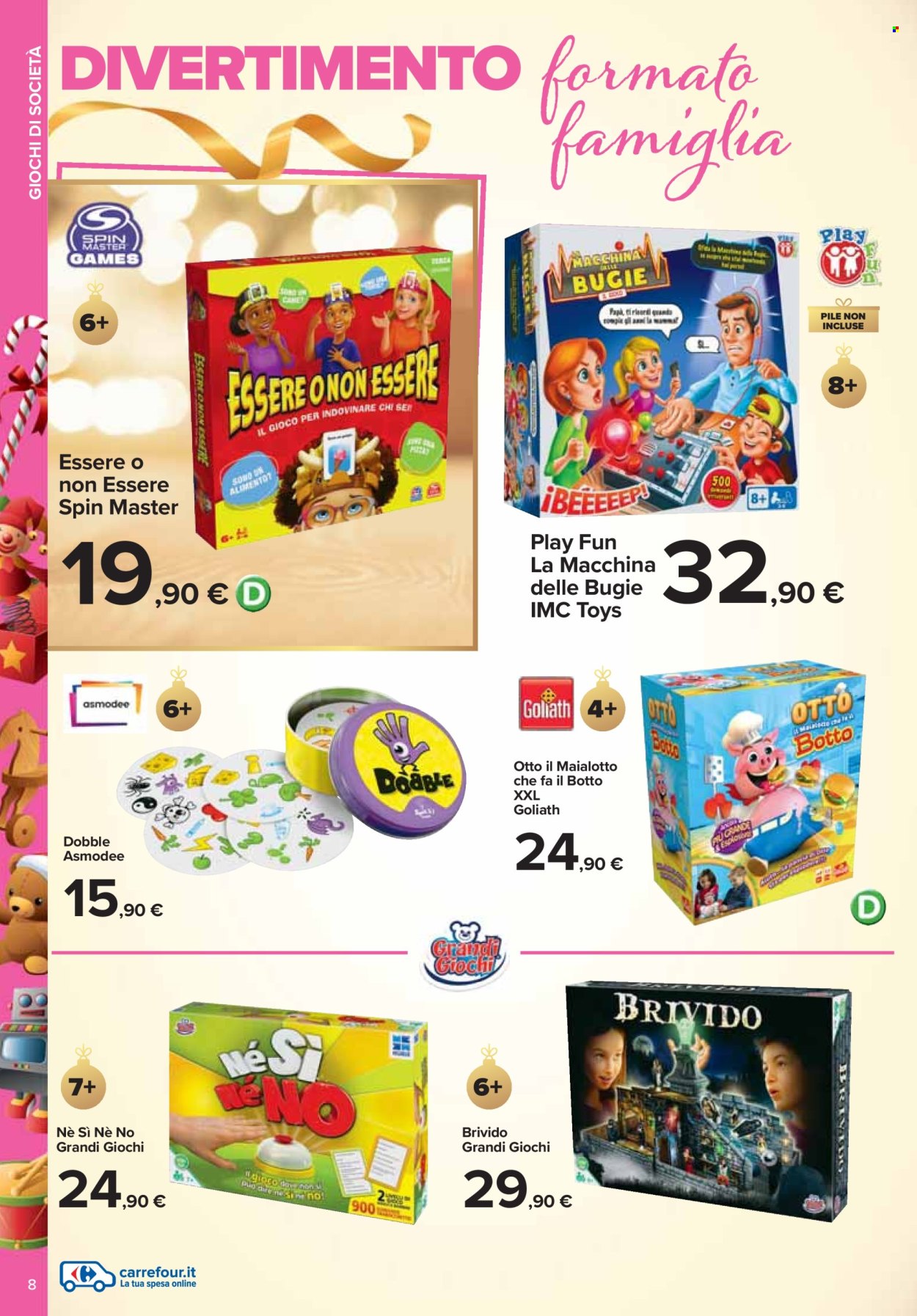 Volantino Carrefour - 25/10/2024 - 24/12/2024. Pagina 8
