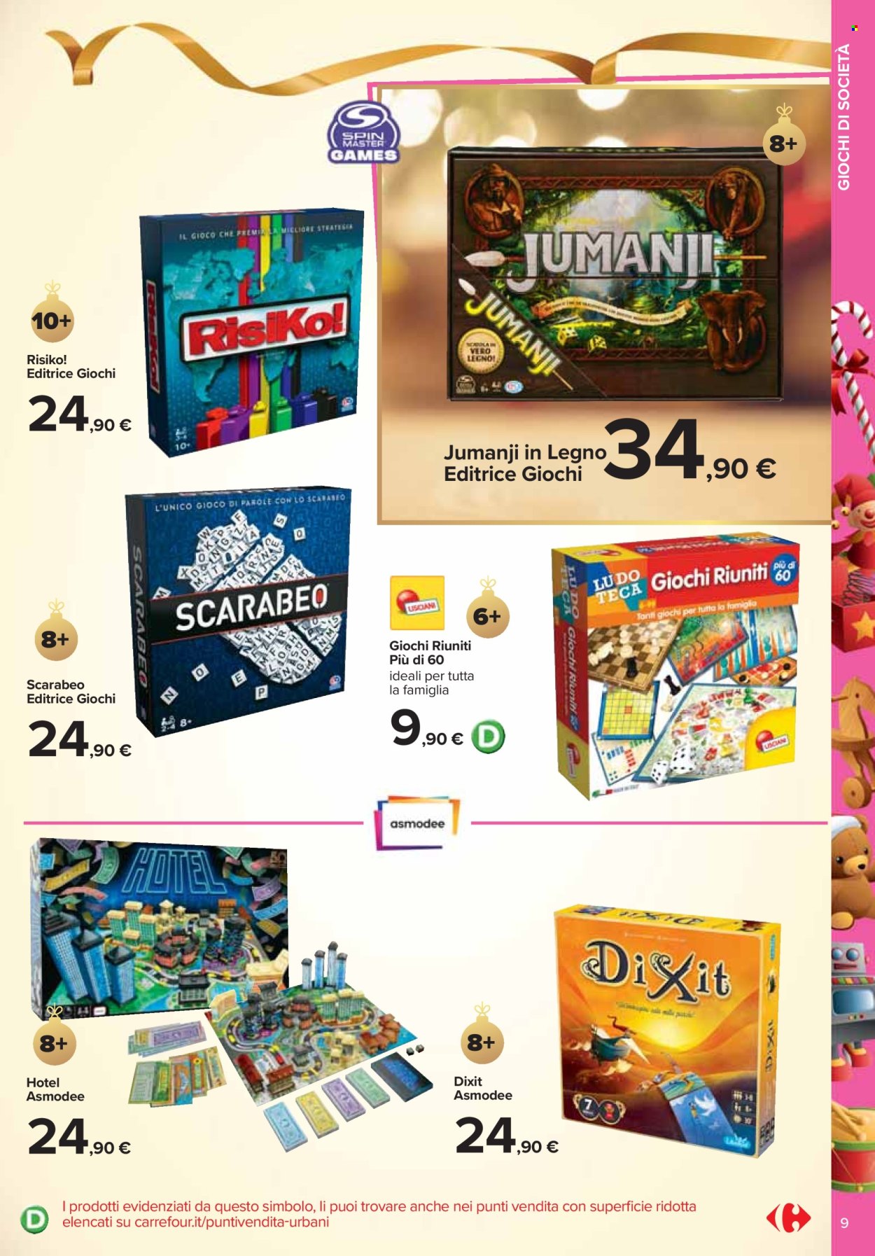 Volantino Carrefour - 25/10/2024 - 24/12/2024. Pagina 9
