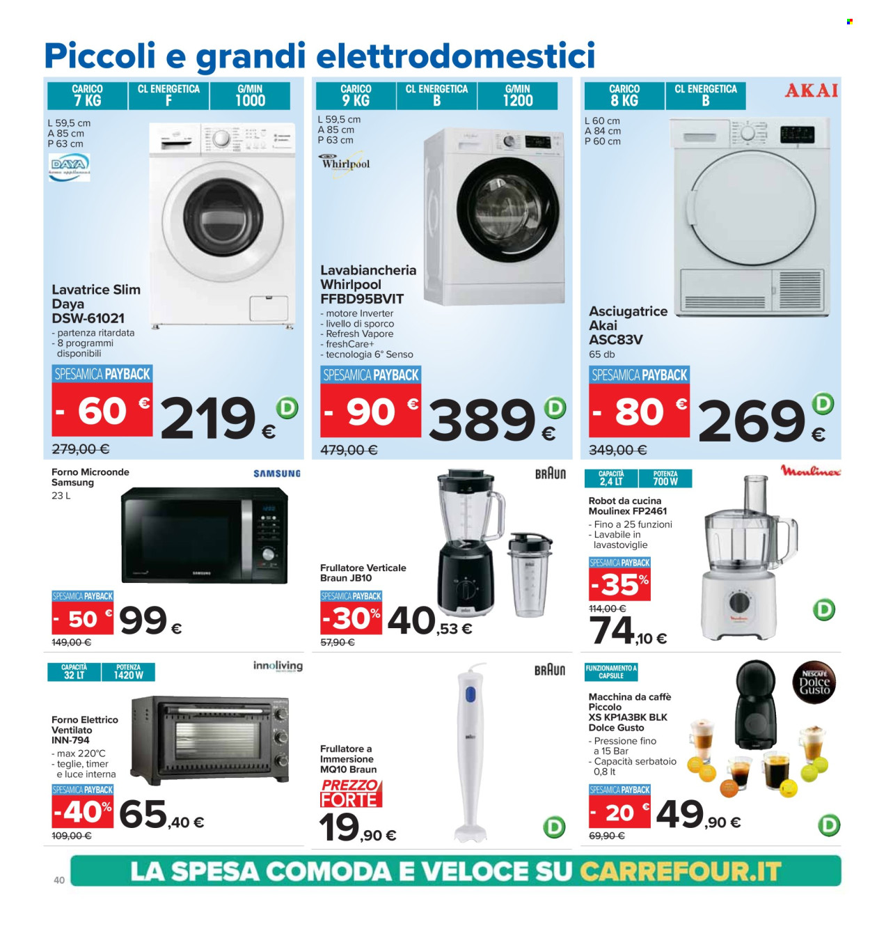 Volantino Carrefour - 24/10/2024 - 7/11/2024. Pagina 40