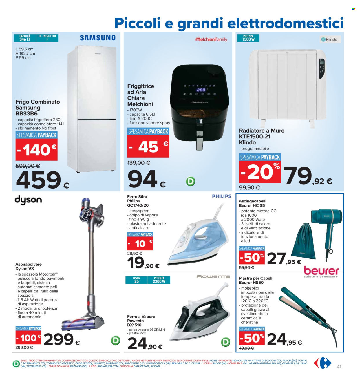 Volantino Carrefour - 24/10/2024 - 7/11/2024. Pagina 41