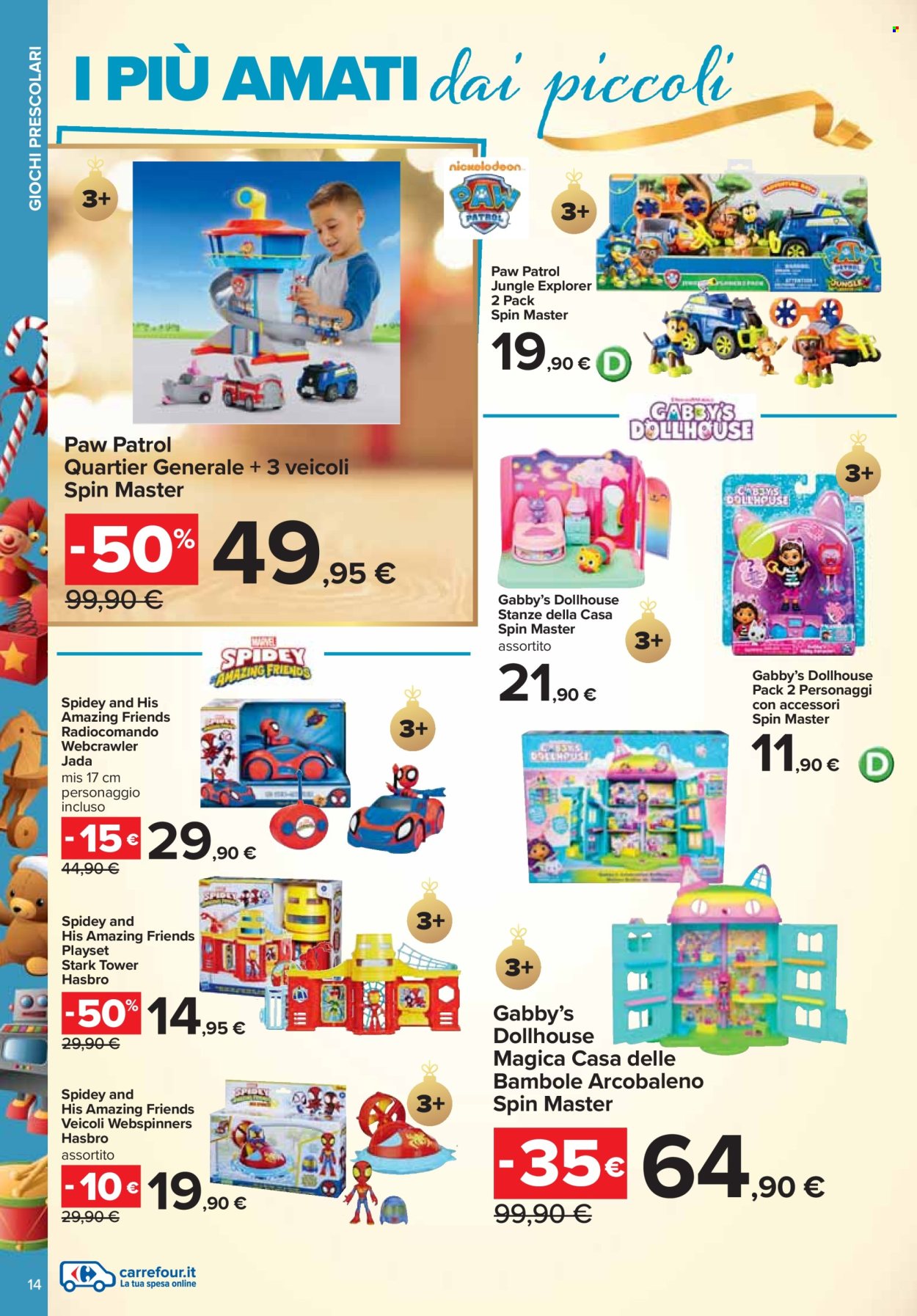 Volantino Carrefour - 25/10/2024 - 24/12/2024. Pagina 14