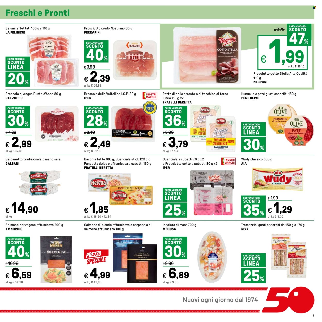 Volantino Iper, La grande i - 25/10/2024 - 3/11/2024. Pagina 9