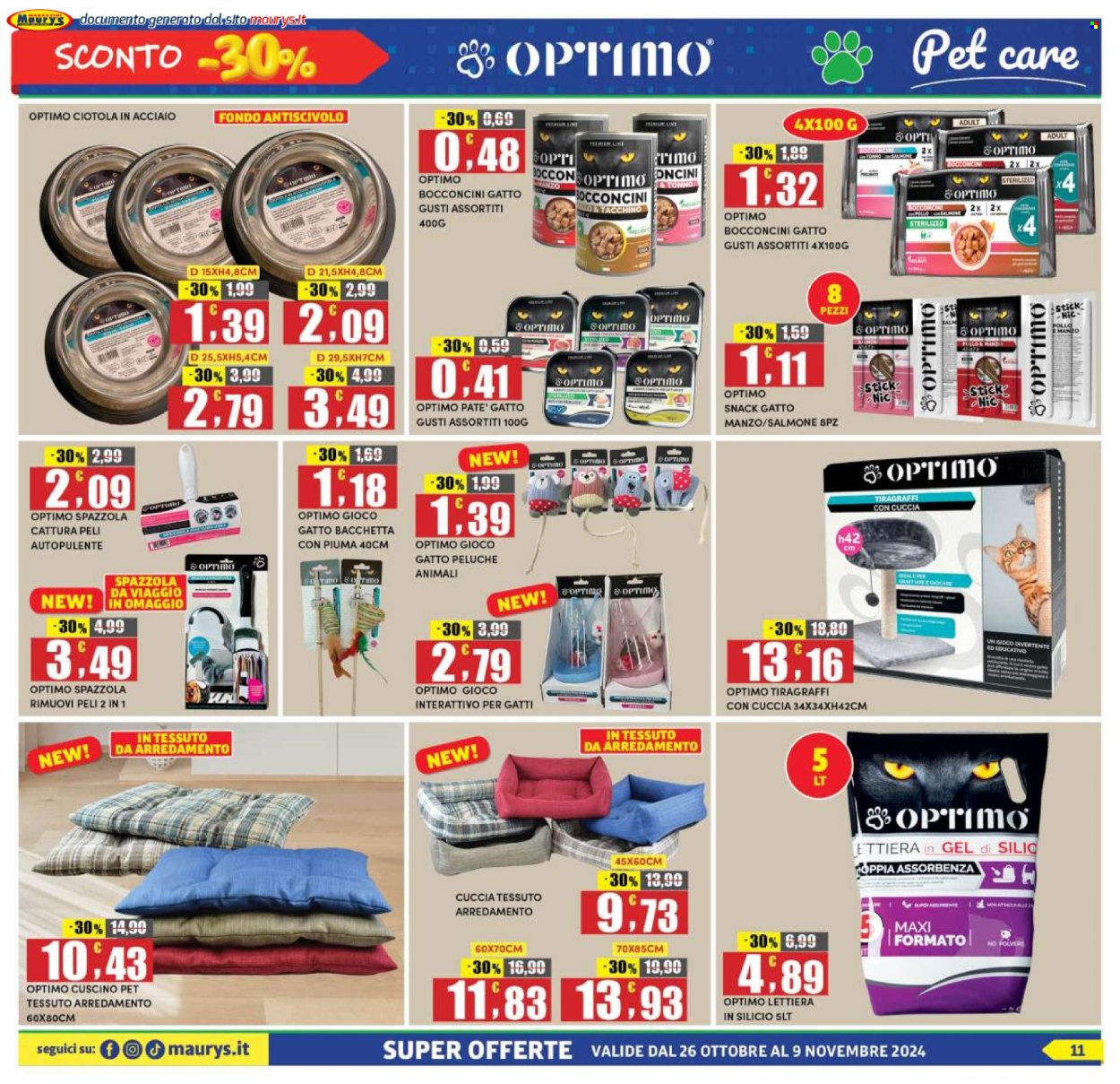 Volantino Maury's - 26/10/2024 - 9/11/2024. Pagina 11