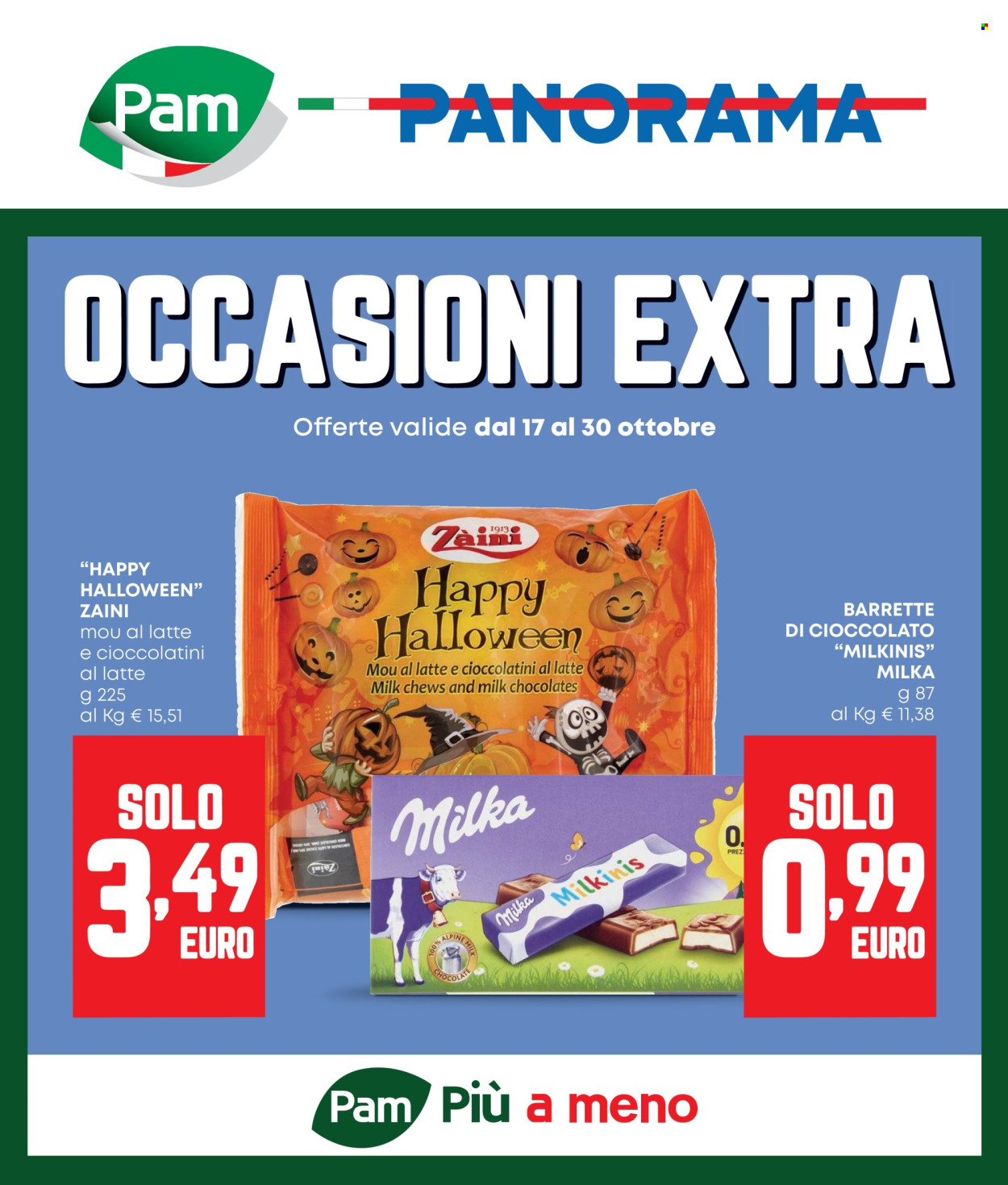 Volantino Pam Panorama - 17/10/2024 - 30/10/2024. Pagina 1