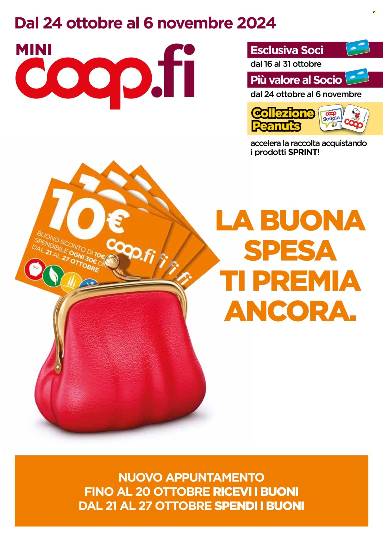 Leták Coop - 23.10.2024 - 5.11.2024. Strana 1