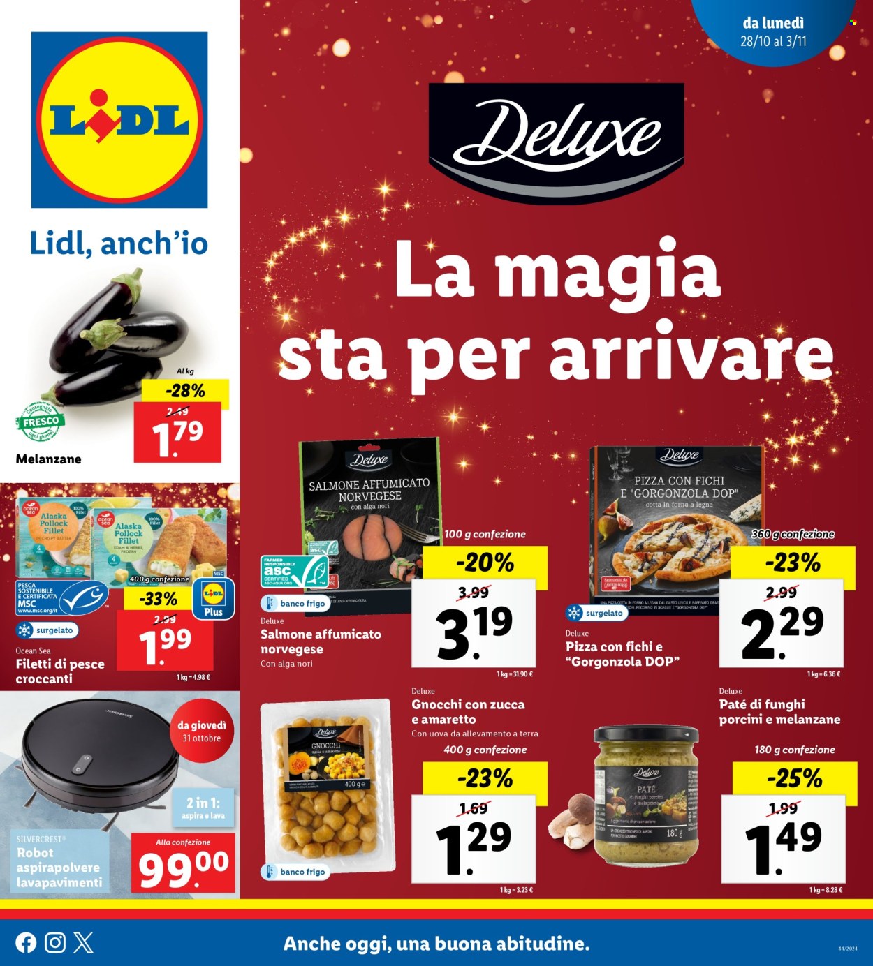 Volantino Lidl - 28/10/2024 - 3/11/2024. Pagina 1