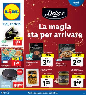 Volantino Lidl - 28/10/2024 - 3/11/2024.