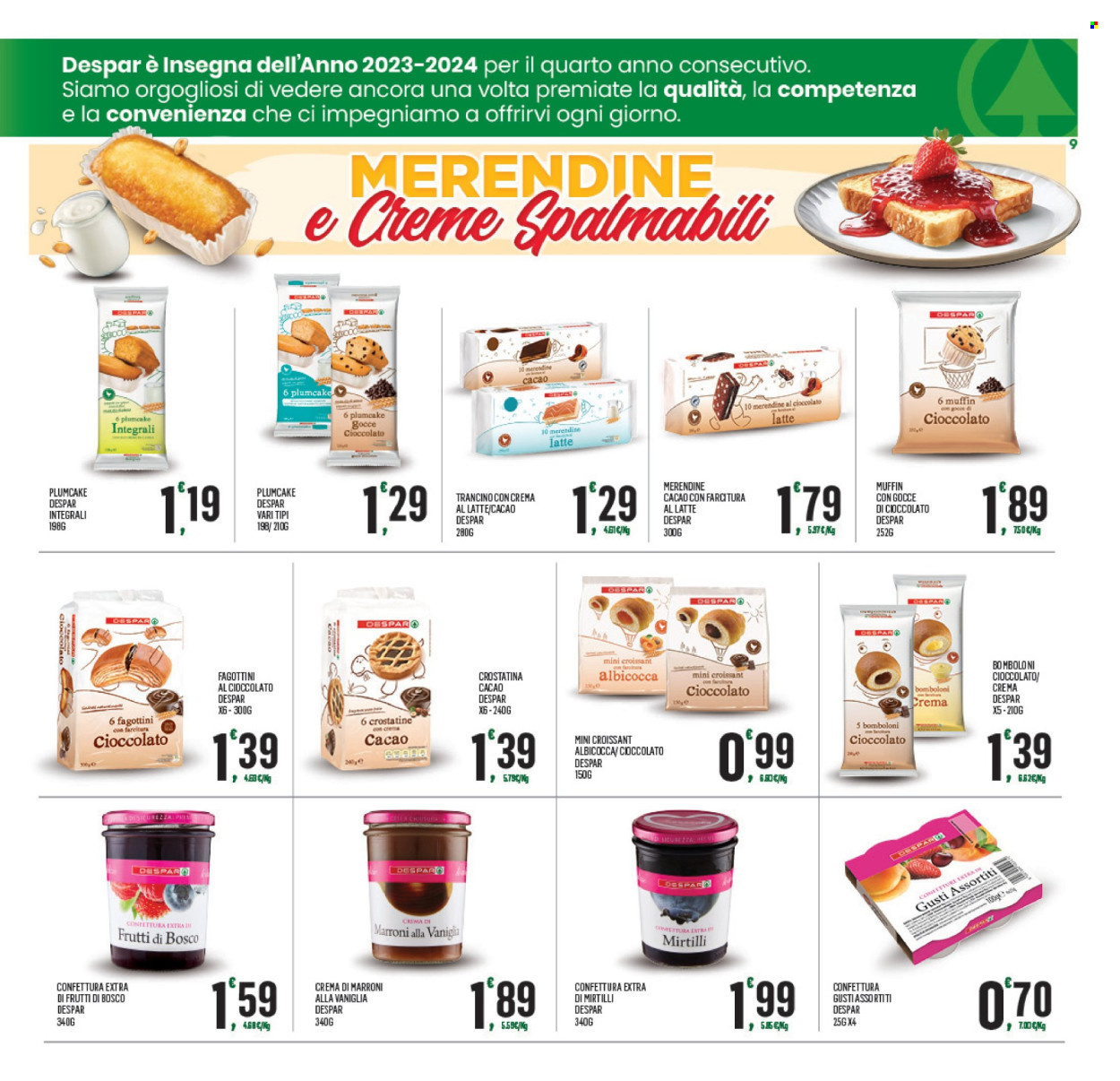 Volantino Despar - 24/10/2024 - 3/11/2024. Pagina 9