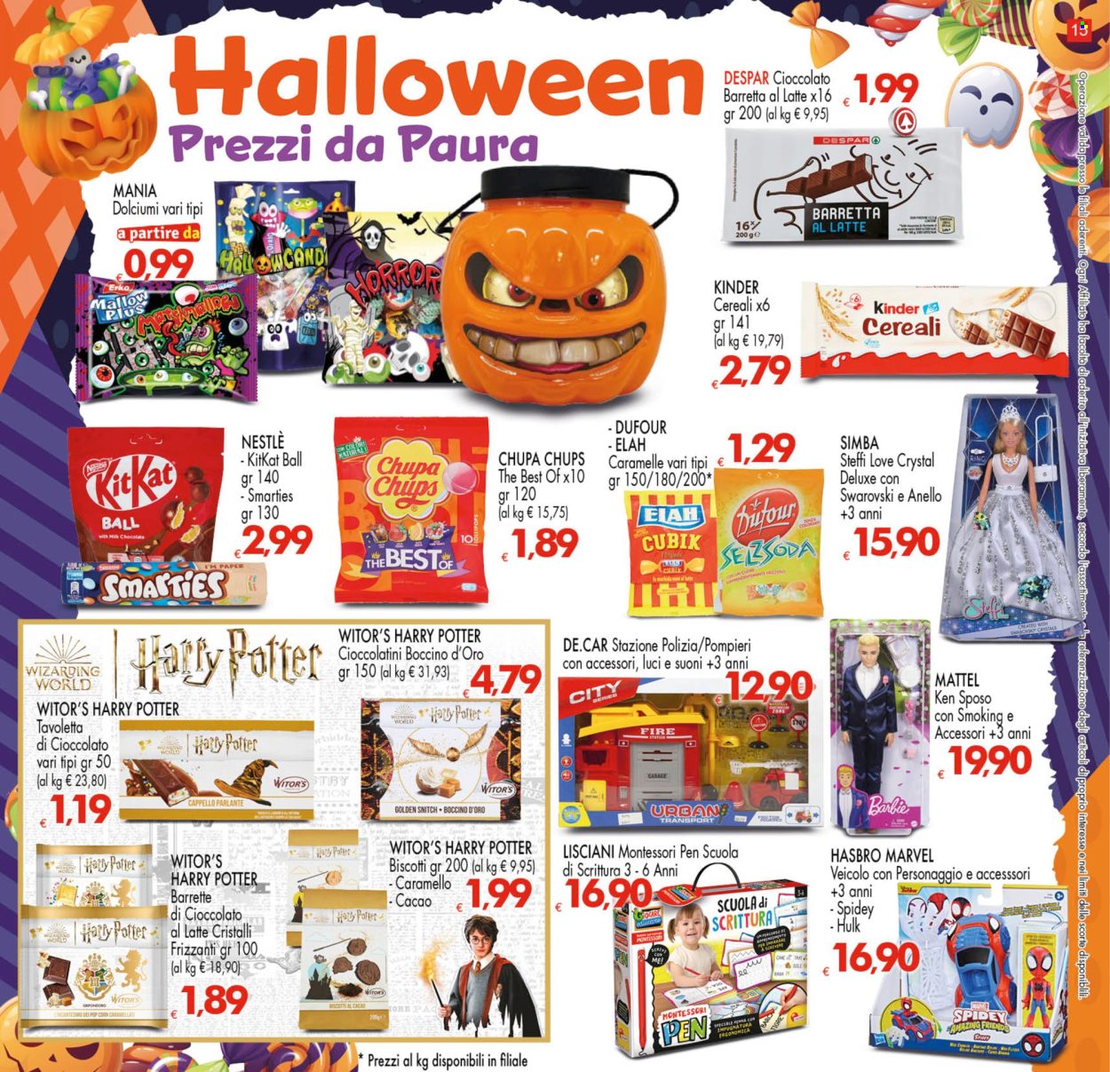 Volantino Eurospar - 24/10/2024 - 6/11/2024. Pagina 15