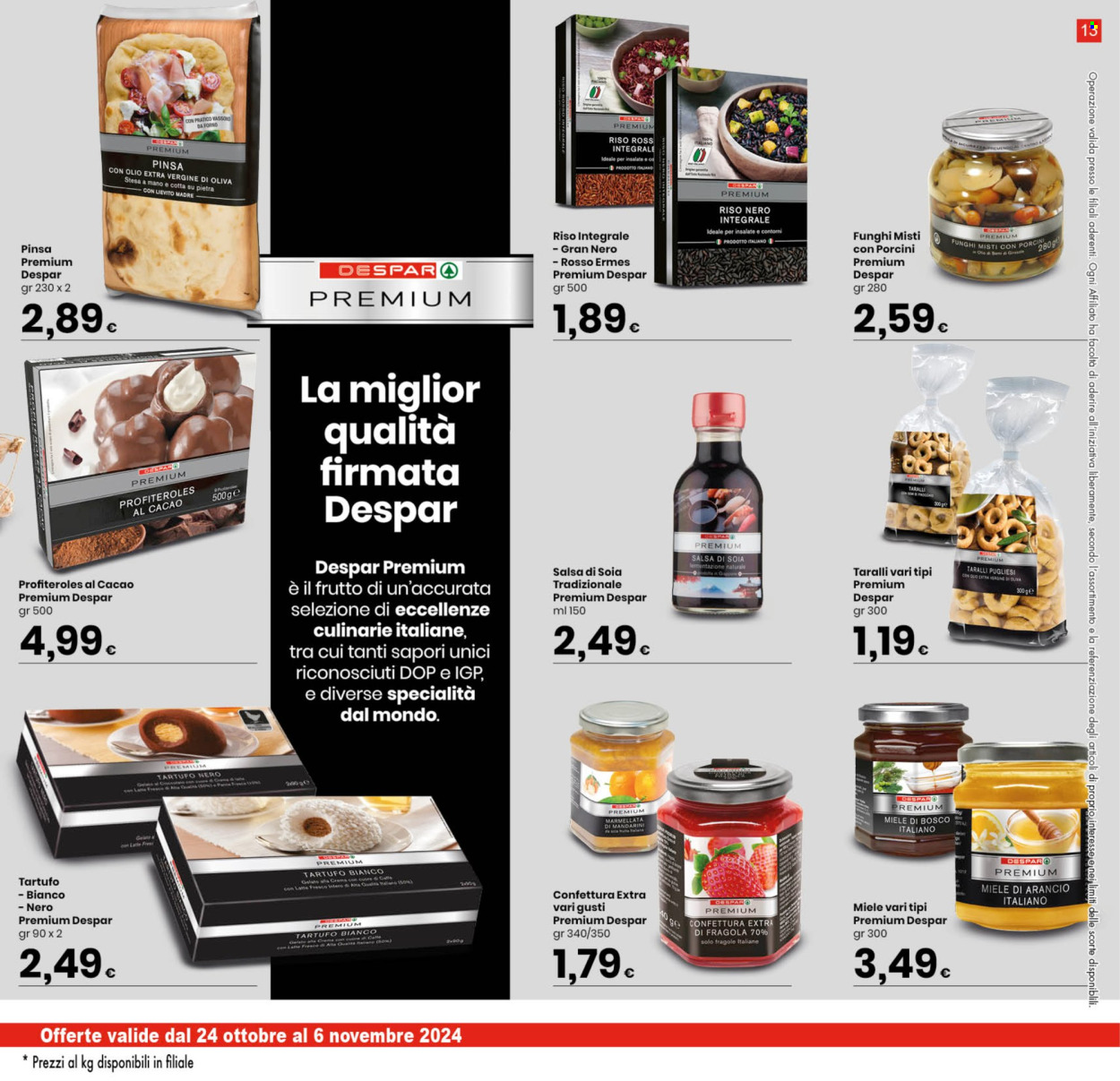 Leták Interspar - 24.10.2024 - 6.11.2024. Strana 13