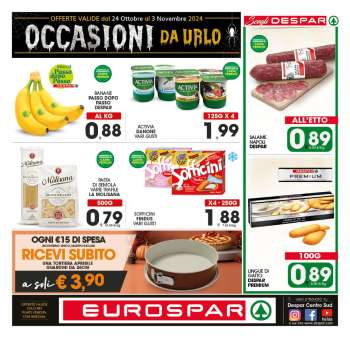 Volantino Eurospar - 24/10/2024 - 3/11/2024.