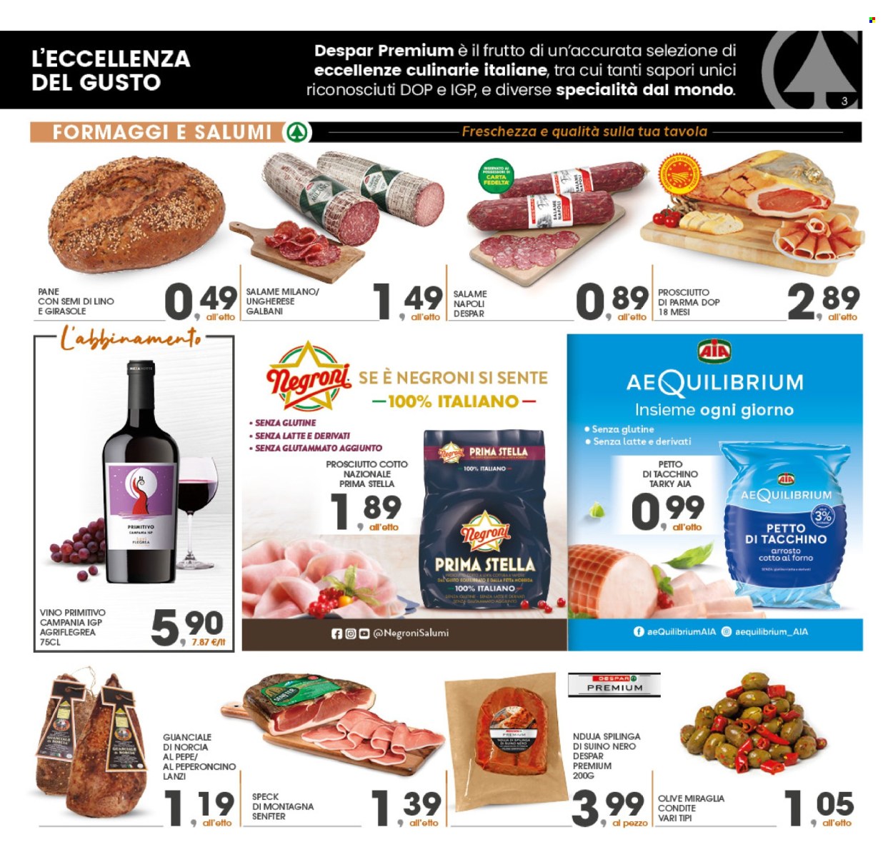 Leták Eurospar - 24.10.2024 - 3.11.2024. Strana 3