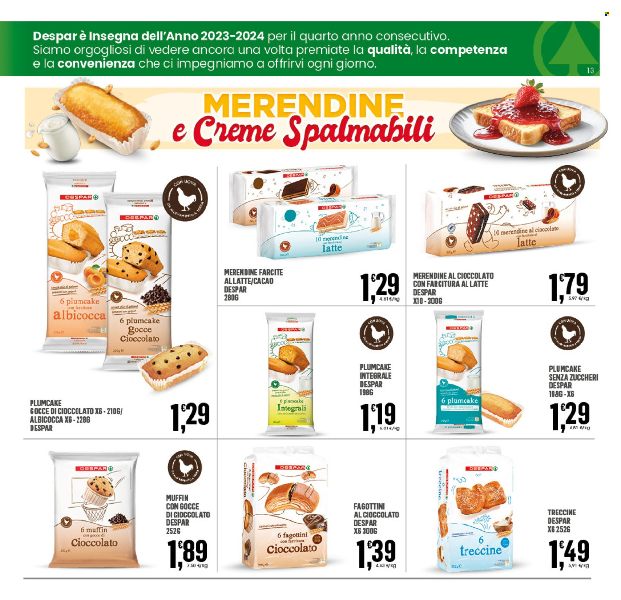 Leták Eurospar - 24.10.2024 - 3.11.2024. Strana 13