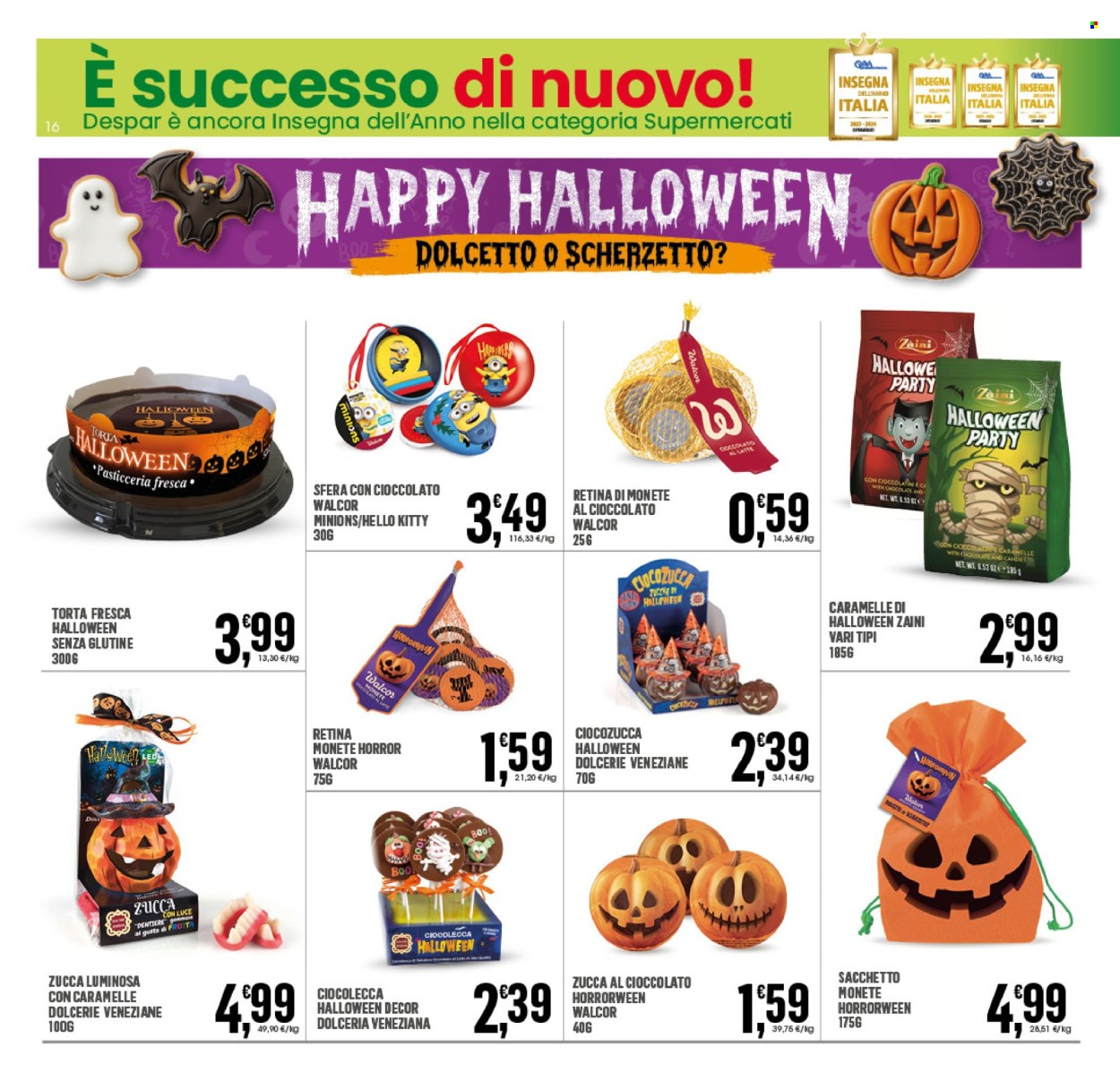 Leták Eurospar - 24.10.2024 - 3.11.2024. Strana 16