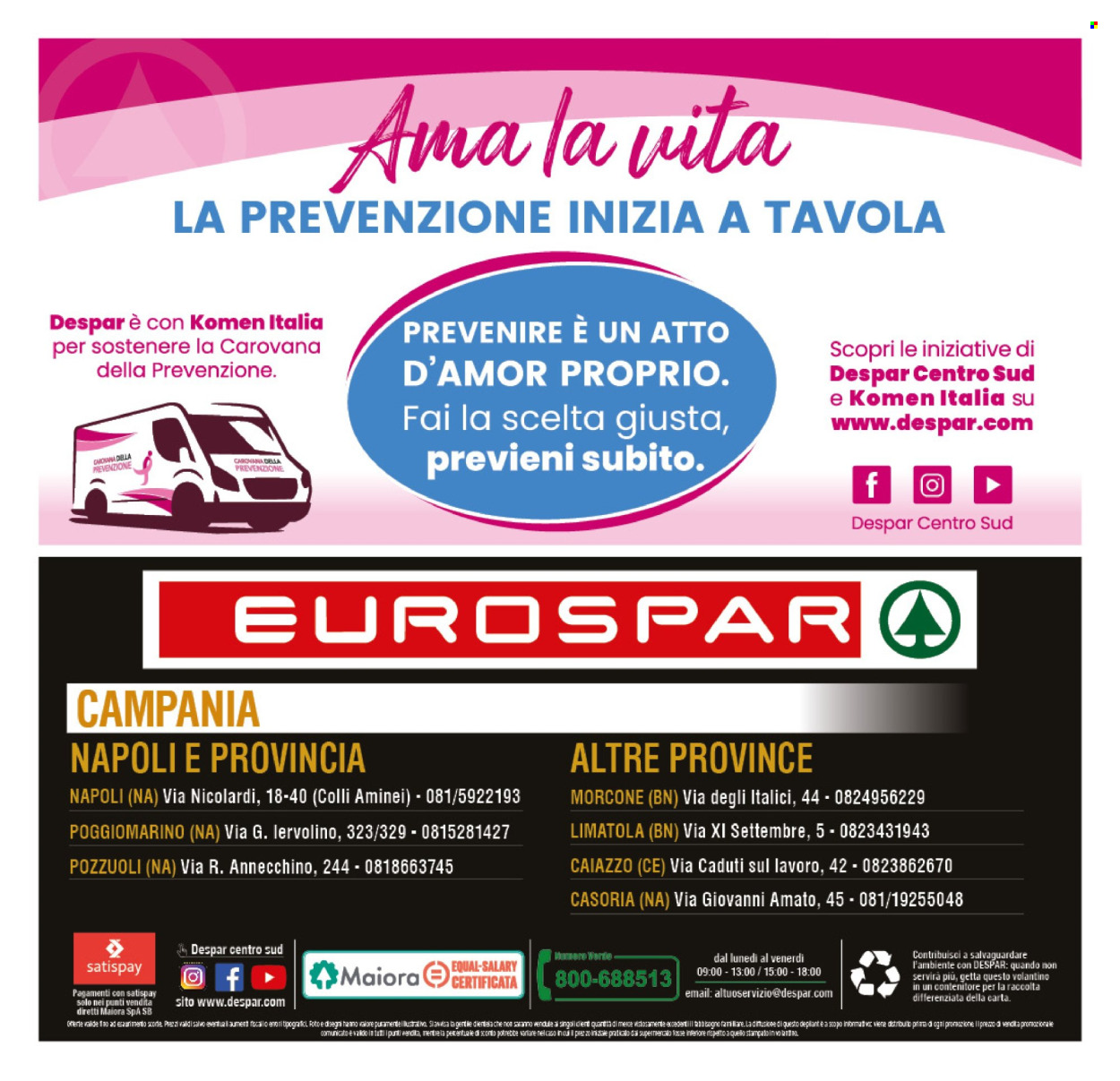 Volantino Eurospar - 24/10/2024 - 3/11/2024. Pagina 28