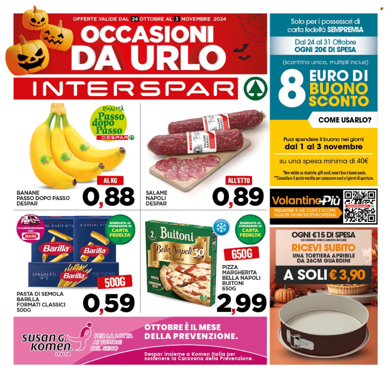 Volantino Interspar - 24/10/2024 - 3/11/2024. Pagina 1