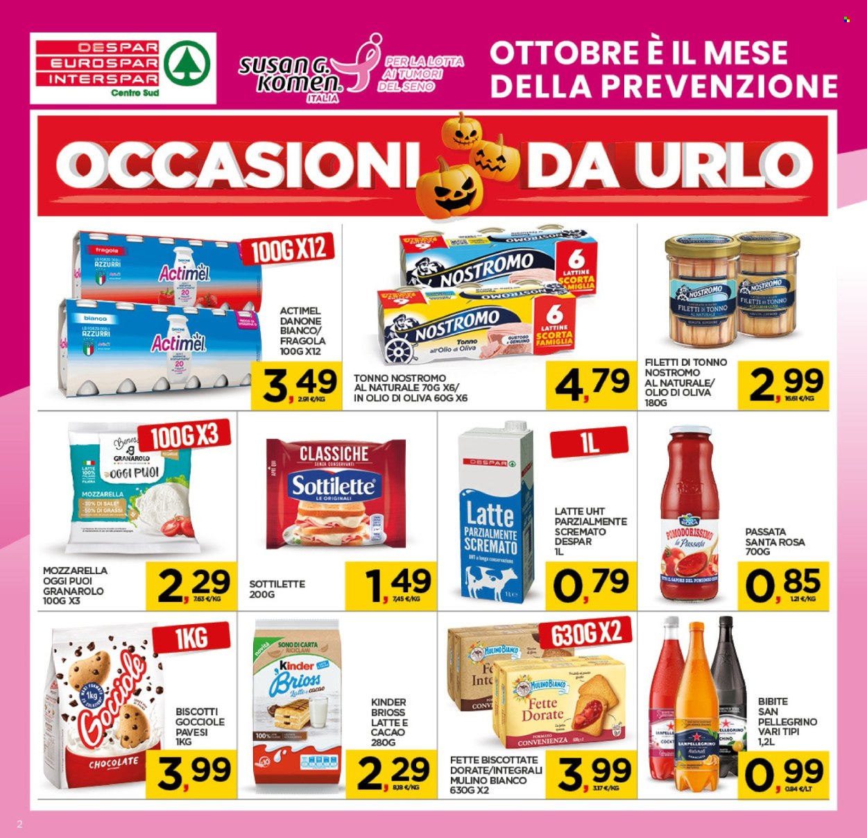 Leták Interspar - 24.10.2024 - 3.11.2024. Strana 2