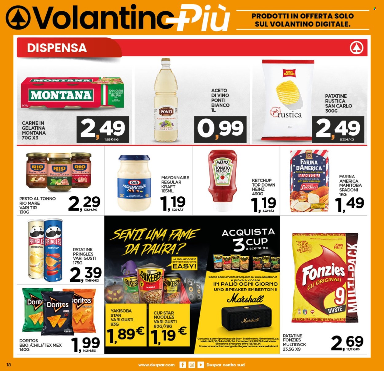 Leták Interspar - 24.10.2024 - 3.11.2024. Strana 18