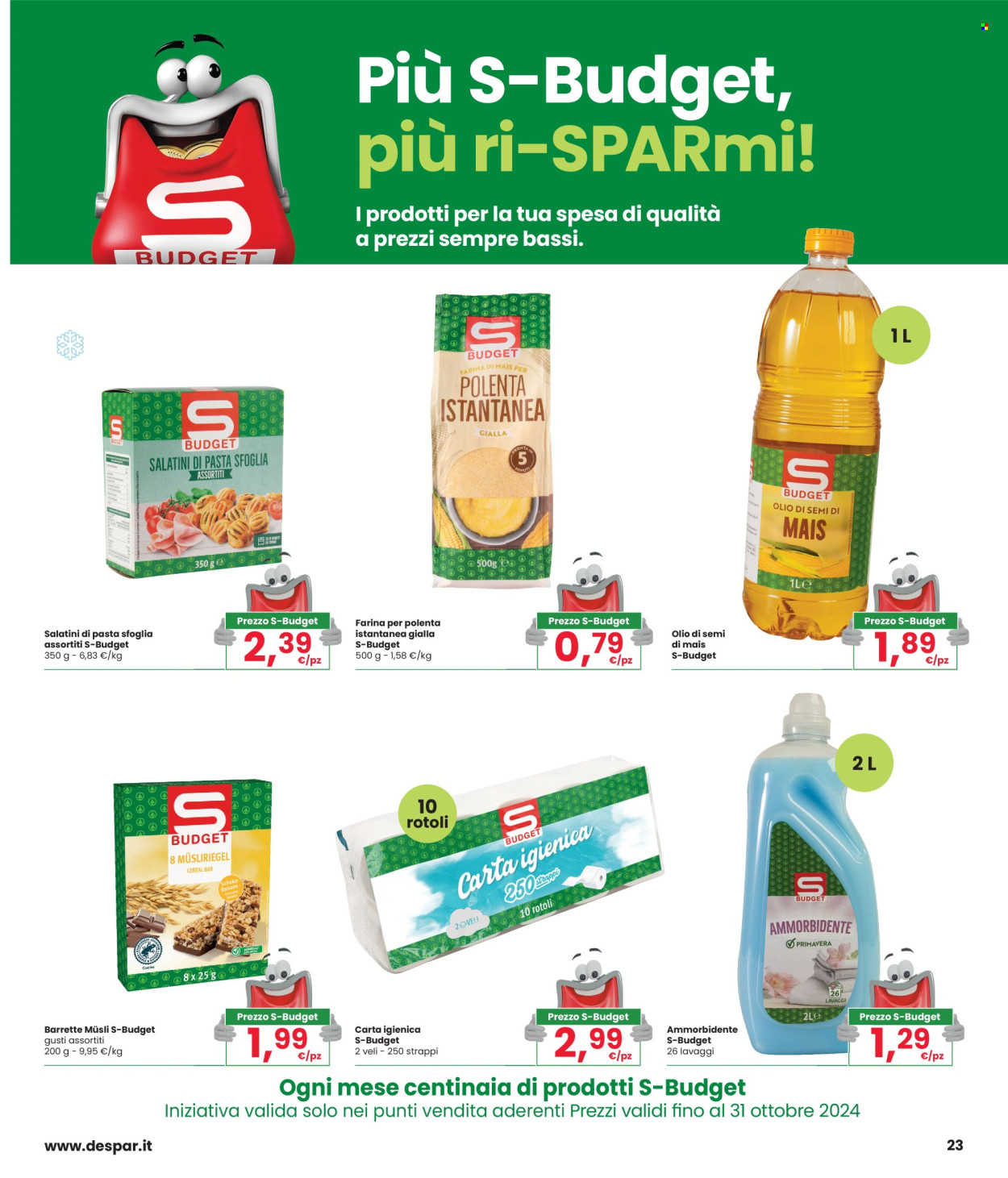 Volantino Interspar - 24/10/2024 - 6/11/2024. Pagina 23
