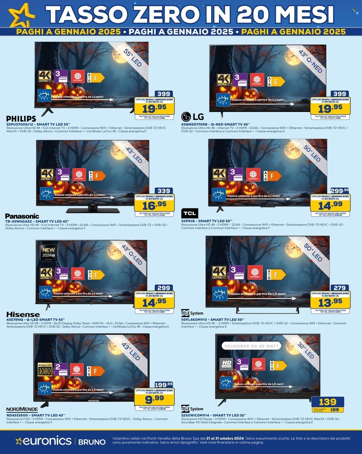 Volantino Euronics - 21/10/2024 - 31/10/2024. Pagina 11