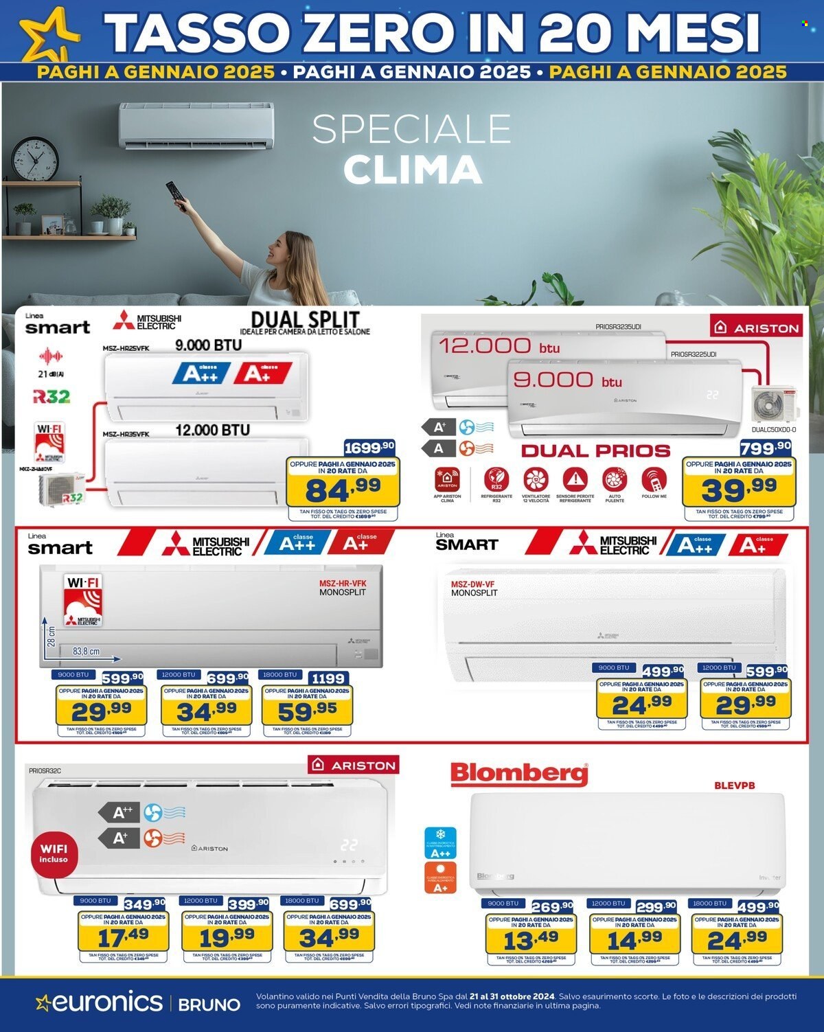Volantino Euronics - 21/10/2024 - 31/10/2024. Pagina 20