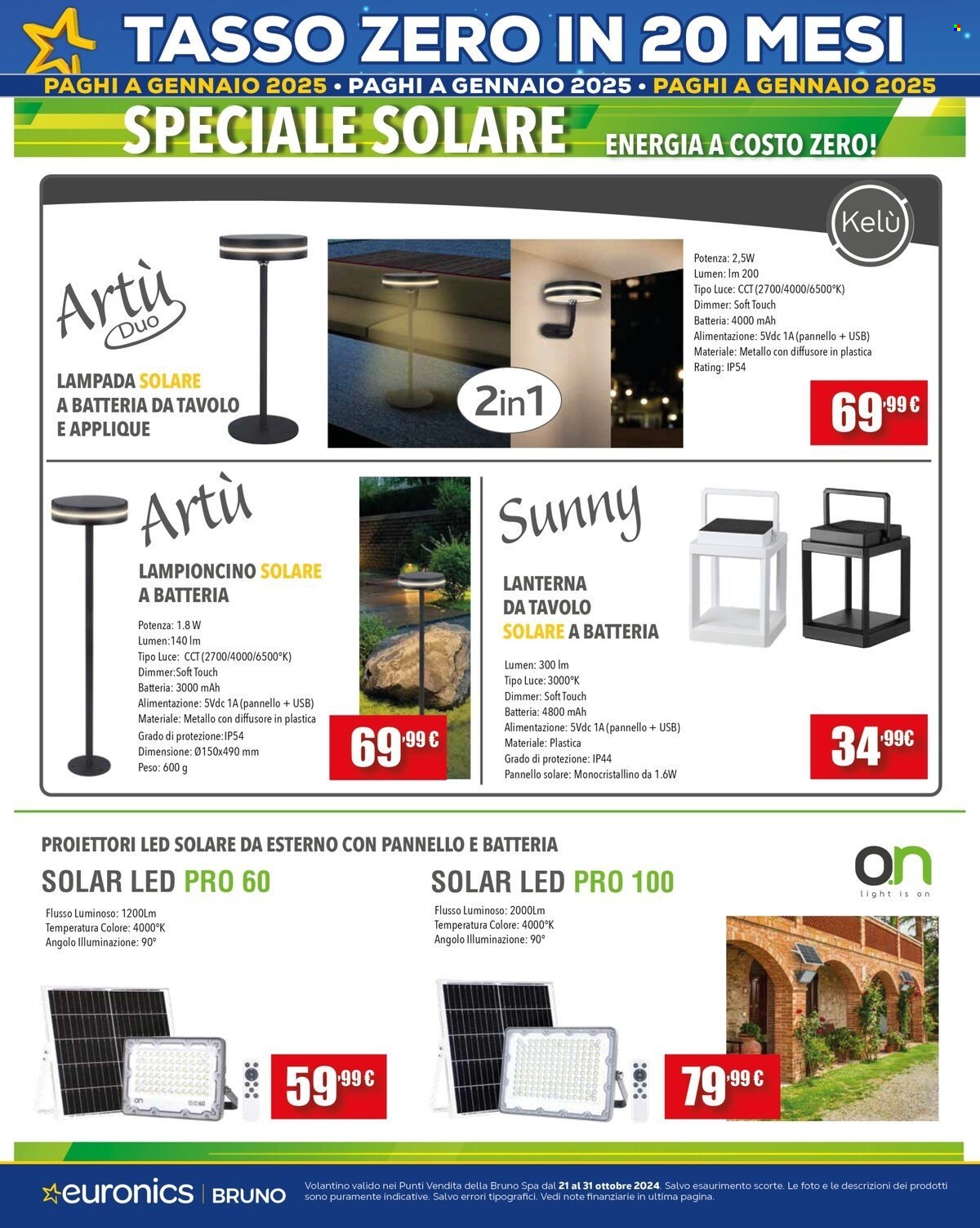 Volantino Euronics - 21/10/2024 - 31/10/2024. Pagina 36