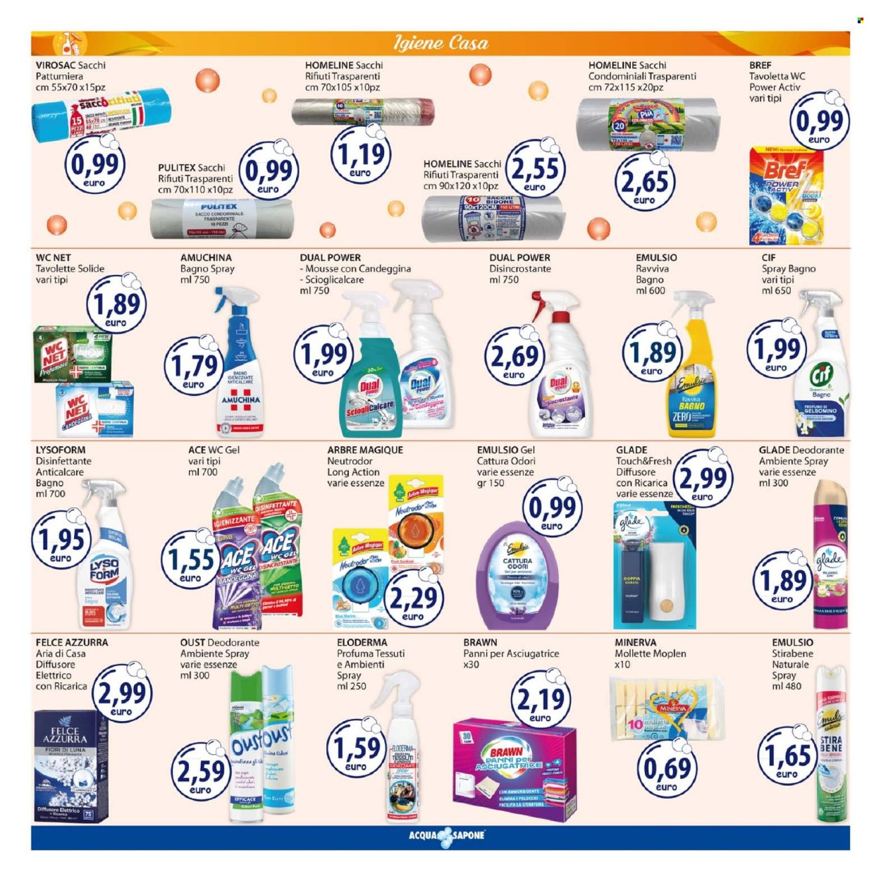 Volantino Acqua & Sapone - 21/10/2024 - 3/11/2024. Pagina 17