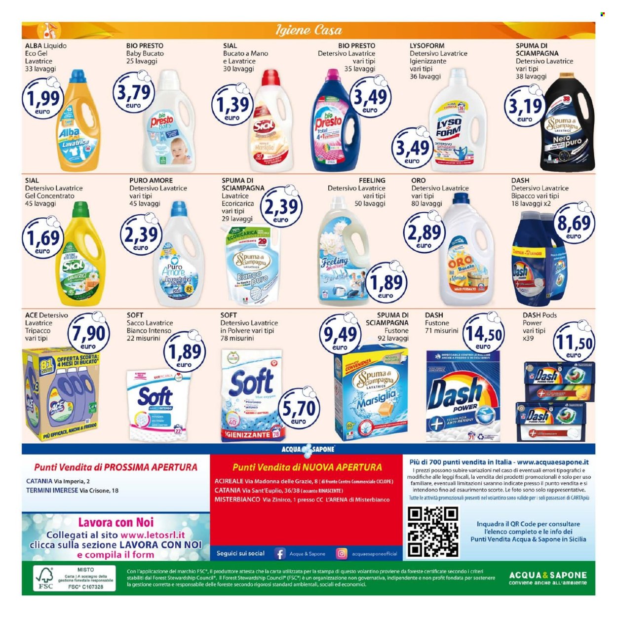 Volantino Acqua & Sapone - 21/10/2024 - 3/11/2024. Pagina 20