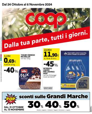 Volantino Coop - 24/10/2024 - 6/11/2024.