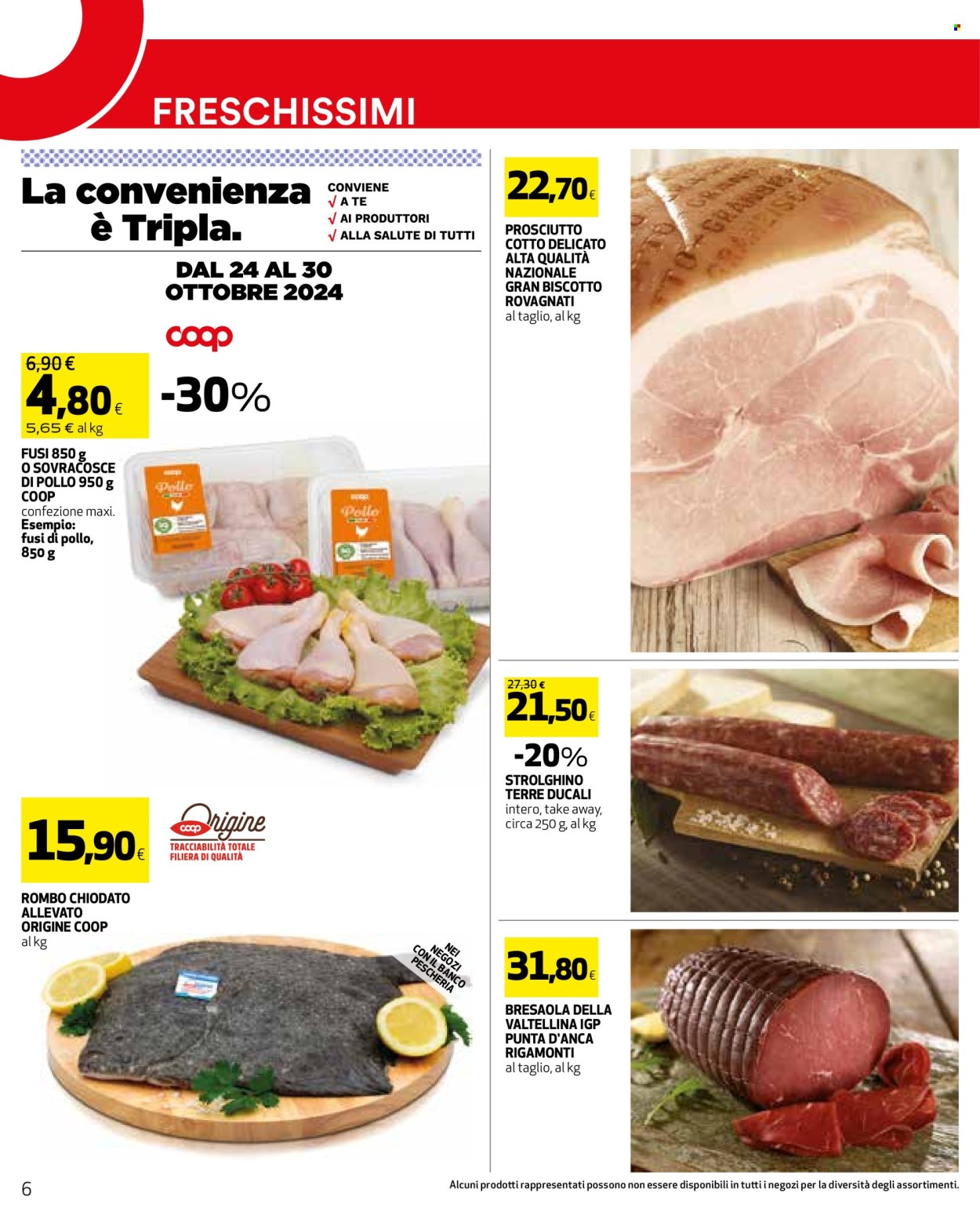 Volantino Coop - 24/10/2024 - 6/11/2024. Pagina 6
