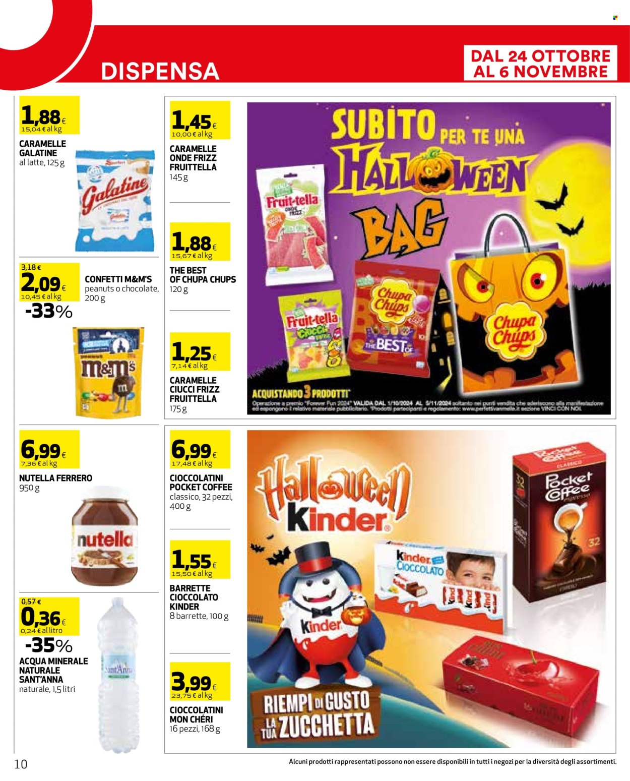 Volantino Coop - 24/10/2024 - 6/11/2024. Pagina 10