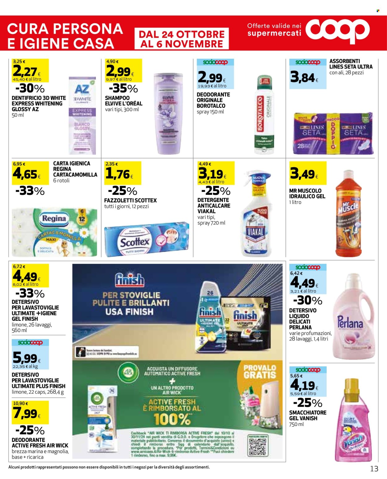 Volantino Coop - 24/10/2024 - 6/11/2024. Pagina 13